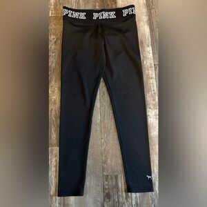 PINK Victoria's Secret Black Leggings